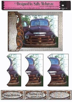 Feeling a Bit Worn Out, Old Truck for the Men in Your Life