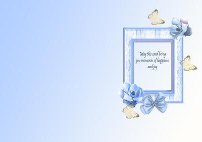 May This Card Bring You Memories of Happiness and Joy