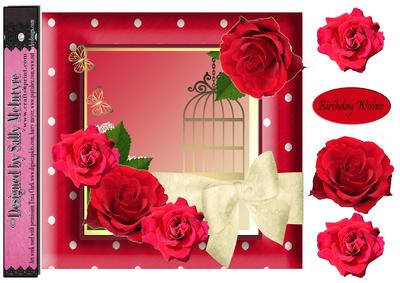 Birthday Wishes Red Roses