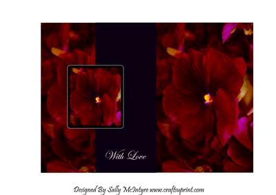 With Love All in Red and Black