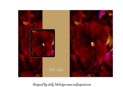 With Love Great Anniversary Card for Your Partner