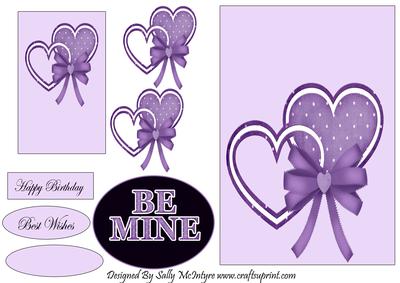 Be Mine Happy Birthday Best Wishes