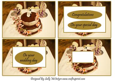 On Your Special Day Wedding or Anniversary