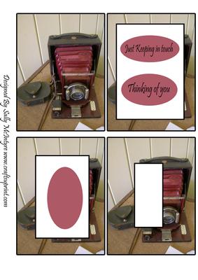 Just Keeping in Touch Tunnell Card
