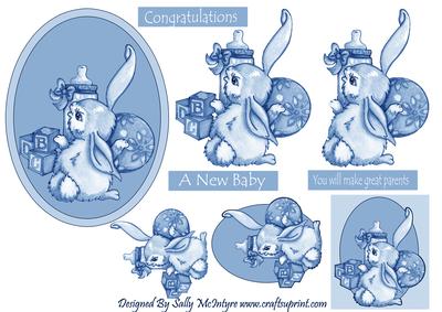 A New Baby in Blue You Will Be Great Parents Congratulations