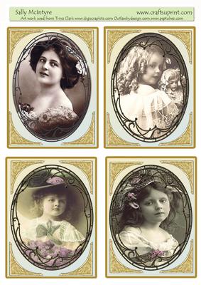 Vintage Ladies Gold-