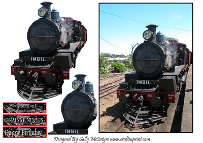When I Grow Up I Want to Drive a Train Trainmendous Happy Birthday