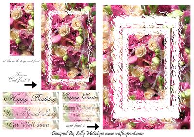 For a Special Lady Pink Roses