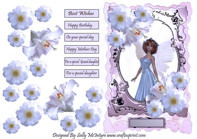 Hues of Purple for a Special Daughter Granddaughter