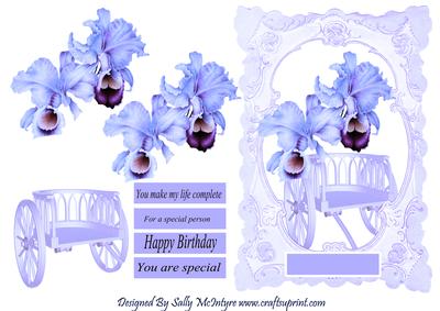 You Are Special You Make My Life Complete in Purple