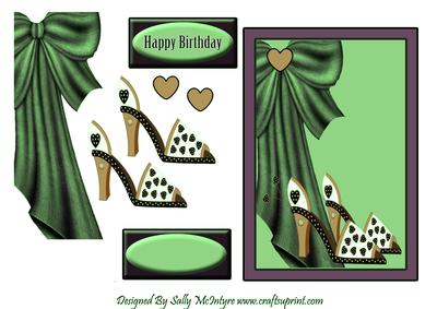 In My Green Shoe Step by Step