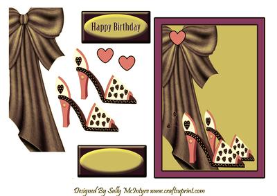 In My Brown Shoe Step by Step