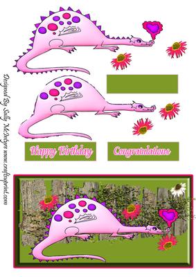 Magic Dragon for a Special Little Girl