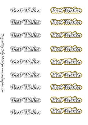 Best Wishes Greetings for Your Cards