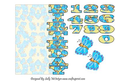 For the Butterfly in Your Life with Numbers See Coordinting