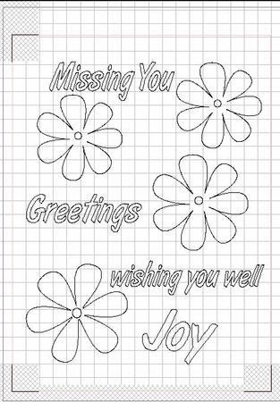 Wishing You Well Joy Greetings Flowers