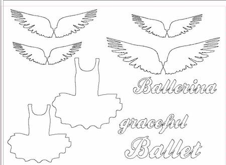Ballerina Fairy Wings