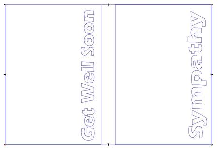 Card Fronts Sympathy & Get Well Soon