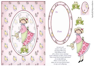 Spinner Card Molly Polly My Little Girl