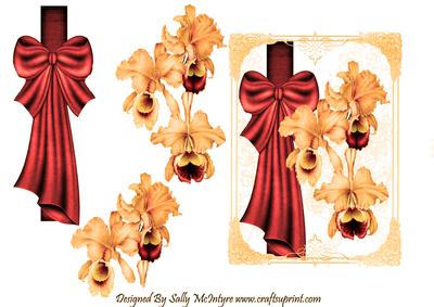 Perfect Golden Orchids