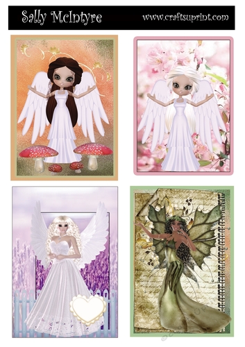 Angels,fairies, girls,fantasy. Cards 