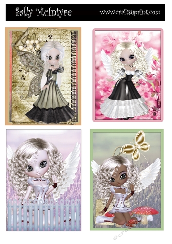 Angels,fairies, girls,fantasy. Cards 