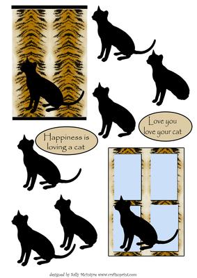 Happiness is Loving a Cat Love You Love Your Cat