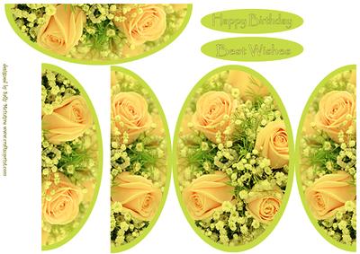 For That Special Occasion Ladies Golden Floral