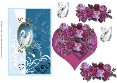 Special Occasion for a Lady 2 Card Sheet