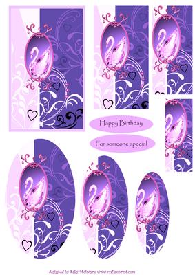 For Someone Special Pink and Purple