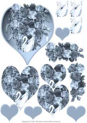 Heart of Hearts for a Lady Birthday or Special Occasion Anti