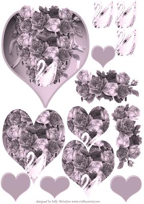 Heart of Hearts for a Lady Birthday or Special Occasion Anti