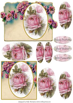 Beauty in Soft Pink Roses for a Lady Birthday Sympathy Best