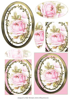 Subtle in Pink for All Occasions Add Your Own Greeting
