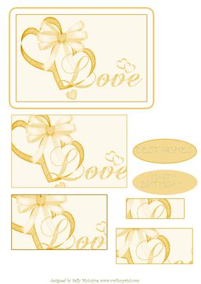 Love is in Gold.