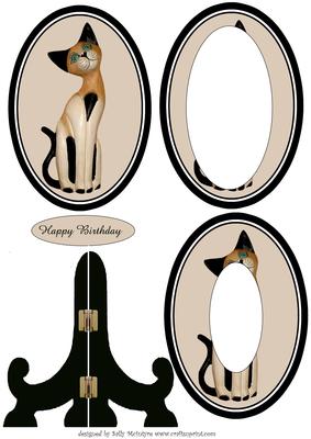 Tunnell Plate Card Such Loverly Cats