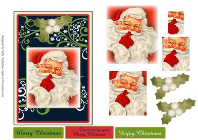 Santa Sends Good Wishes