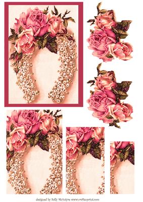Lucky Horse Shoe Flowers for a Lady