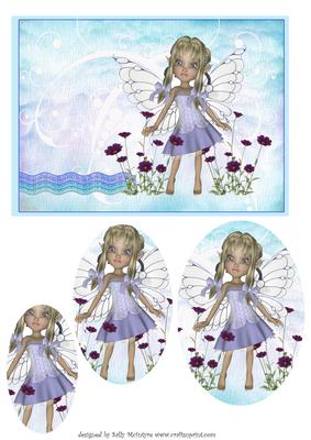 Partial Pyramid, Only the Fairy is Raised in This Design