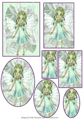 Fairy Flight in Green