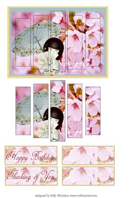 Plum Blossom and Oriental Shattered Pyramid