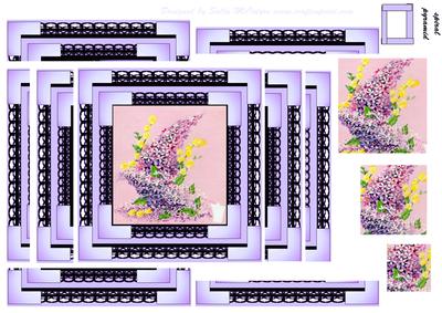 Spiral Pyramid Vintage Lilac
