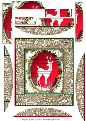 Intertwined Pyramid Rudolf the Red Nosed Reindeer