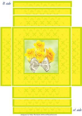 Yellow Rose of Texas Spiral Edge Pyramid