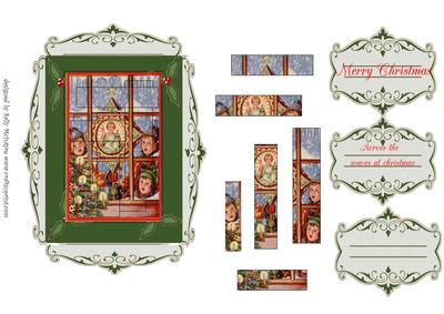 Intertwined Christmas Through the Christmas Window