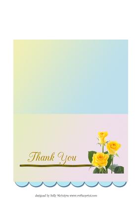 Thank You Yellow Rose
