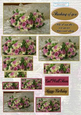 Bouquets of Roses Best Wishes on Your Special Day Thinking of You Get Well Soon Happy Birthday