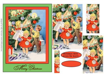 Christmas Cheer Across the Waves Merry Christmas Around Th