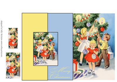 Foldback Trim the Tree Pyramid Front