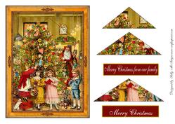 Christmas Time Shaped Pyramid